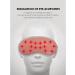 POWER IONICS Sleep Mask Eye mask Sleeping Mask Heated Eye Mask Eye Mask Sleeping Adjustable Sleep Mask Magnetic Massage Deep Tourmaline Far Infrared Ray Self-Heat (Wine Red) Winered - Buy Online on GoSupps.com