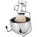 Premium Stainless Steel Shaving Tool Set | Shaving Brush Beard Brush Holder & Soap Bowl Perfect for Beauty Salons & Home Use | International Shipping Available - Buy Online on GoSupps.com