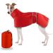 Buy Waterproof Greyhound & Whippet Rain Coats | Light & Durable XXL Red Coats for Medium to Large Dogs - Buy Online on GoSupps.com