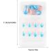 dijiusidy False Nail Fashionable Various Shapes Fingernail Full Coverage Strong Viscosity Adjustable Paster for Manicure Art 3 F741 3 1 count (Pack of 1) - Buy Online on GoSupps.com