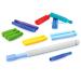 ARK Z-Vibe Vibrator plastic in the Kau-Set with 9 attachments including ATC care instructions-entry to the ARK Z-Vibe oral stimulator sensory vocalization in the mouth for language problems (gray)