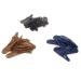 Yueton 36pcs Snap Prong Clips for Hair Bows - Black Blue Brown - Girls Hair Barrettes - Buy Online on GoSupps.com