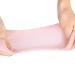 Silicone Moisturizing Gel Socks for Dry Feet & Cracked Heels Foot-Anti-Riss Protection (Pink L) | International Shipping - Buy Online on GoSupps.com