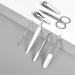 Manicure Set Beauty Manicure Nail File Nail Clipper Tool Ladies Portable Personal Care Set 7 Pieces Traveling Manicure Nail Clippers Kit (Color : Green) - Buy Online on GoSupps.com