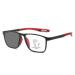 Photochromic Multifocus Reading Glasses Anti Blue Light computer Readers TR90 Flexible Sports Style Sunglasses(Couleur:Red Grandeur:2.0x)