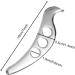 MQUPIN GUA SHA Massage Tool - 420 Stainless Steel Body Scraper for Neck Shoulder & Back Pain Relief | Spa Therapy Tool - Buy Online on GoSupps.com