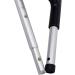 Aluminum Forearm Crutches Ergonomic Adjustable Lightweight Arm Cuff Crutch Heavy Duty for Standard and Tall Adults Comfortable Wrist Non Skid Replaceable Rubber Tips (1pcs) Bathing in Sunlight - Buy Online on GoSupps.com