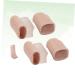JEWEDECO Toe Separators for Overlapping Toes - 4 Pcs Cushioned Toe Alignment Spacers for Bunions, Hammer Toe, Hallux Valgus - Protective Case Included - Buy Online on GoSupps.com