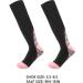 CHEERYMAGIC Graduated Compression Socks - Medical Grade Athletic Fit for Men & Women, Running, Sports, Nurses, Flight Travel - Pink-S/M - Buy Online on GoSupps.com