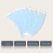 36 Pcs Double Sided Adhesive Tapes for Hair Extension Lace Front Support Toupee Wigs - Blue Color 1/2 - Buy Online on GoSupps.com