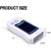 Buy GKPLY Handheld Pulse Oximeter - Portable Oxygen Monitor with 2.4-inch OLCD Display & Adjustable Brightness for Adults | Fast International Shipping - Buy Online on GoSupps.com