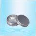 FRCOLOR Cosmetic Jars Travel Containers for Toiletries Travel Glass Butter Cream Oil Pastels Travel Jars for Creams Cream Jars with Lid Tea Pomade Aluminium Tin Travel Can - Buy Online on GoSupps.com