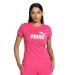 PUMA Women's ESS Logo Tee (S) T-Shirt M Garnet Rose Pink