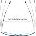 Cokobin Foldable Reading Glasses - Stainless Steel Anti-Blue Light Aid for Men & Women | +3.5 Diopter with Hard Case - Buy Online on GoSupps.com