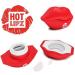 The Original Miss Pouty HOTLIPZ Lip Pump - Hotlipz Revolution - Advanced Technology Hand Operated Suction Pump - Dual 2 in 1 Single & Double Lobed - Fuller Thicker Sexier Poutier - Buy Online on GoSupps.com