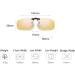 SagaSave Anti Blue Light Filtering Clip-On Glasses for Computer & Gaming | Fashionable Reading Glasses - Buy Online on GoSupps.com