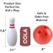 Mini Kids Bowling Set - 10 Pins, 1 Ball, Score Card - Indoor/Outdoor Game for Kids and Adults - Home Backyard Fun! - Buy Online on GoSupps.com