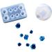 NUOBESTY Silicone Mold 3pcs Ice Cube Mold Silicone Molds Silicone Gel Mould Pendant Making Tool Ice Block Mold Crystal Cake Mold Crystal Drop Gel Mold As Shownx3pcs mediumx3pcs - Buy Online on GoSupps.com