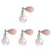 FOMIYES 4pcs High Gloss Dusting Glitter Makeup Hair Glitter Powder Spray Glitter Polarized Flash Powder Miss 7.5x7cmx4pcs Pinkx4pcs