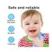Baby Silicone Teething Toy - Remote Control Footy & Teething Ring for 0-12 Months | Safe & Fun Toys - Buy Online on GoSupps.com
