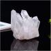for 50-350g Natural White Crystal Cluster Quartz Crystal Health Reiki Stone Raw Point Specimen Home Decor Raw Crystals Gift Home Decorative Stones (Color : Crystal Cluster Size : 200-250g) - Buy Online on GoSupps.com