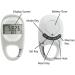 3D Pedometer Clip - Accurate Step & Mile Tracker for Men Women & Kids | International Shipping Available - Buy Online on GoSupps.com