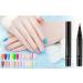  Generisch Gel nail pen set - 5 ml - Quick drying - Long lasting - No UV lamp required - For manicures and nail art - Easy to apply (A) - Buy Online on GoSupps.com