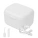 Lingjiong Prosthesenbadtui - prosthesis holder case with a brush and pickers portable partial prosthesis case with a filter basket for retainers artificial teeth travel mouth protection white