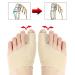 Toe Separator Bunion Corrector Orthotics - Hallux Valgus Adjustable Pedicure Sock for Feet Alignment (Skin-A) - Buy Online on GoSupps.com