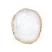 JIHUOO Resin Nail Art Palette Nail Art Painting Gel Palette Color Mixing Plate Nail Painted Display Tool White