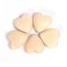 Ibasenice 200 Stk Log Color Peach Cherz Valentine's Day Heart Perlen - DIY Unfinished Wood Jewelry Crafting Accessories - Buy Online on GoSupps.com