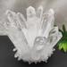1pcs Natural Clear White Quartz Cluster PointStone Can be Used for (Size : 500-600g) HOMEZHOU (Size : 300-400g)