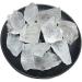 Natural Crystal Rough raw Natural White Clear Quartz Stone Rough Crystal Tumbled Stone 10pc PEIQIYIN - Buy Online on GoSupps.com
