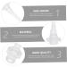 Beaupretty 10pcs Ear Washer Nozzle Tips - Ear Cleaner Accessories for Effective Ear Wax Removal - Adult Ear Irrigator Spray Bottle Tips - Premium Quality - Buy Online on GoSupps.com