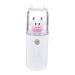 minkissy Portable Hydrating Facial Mister Small Humidifier for Skin Care Cool Nano Mist Sprayer Cartoon Design for Daily Hydration and Moisturizing The Go 3.8x3.8x10.8cm