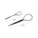 Xiton 2PC Hair Accessory Kit - Ponytail Styling Maker & French Braid Tool for Women & Girls - Black - Buy Online on GoSupps.com
