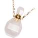 Zerodeko 2pcs Amethyst Aromatherapy Necklace - Natural Perfume Bottle Pendant for Essential Oils - White Diffuser Jewelry - Buy Online on GoSupps.com