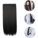 PLAFOPE Piece Long Straight Hair Wig Hair Extensions Clip in Wig Hair Extensions Hair Extensions for Women Artificial Hair Women Hair Extensions Long Straight Hair Extensions False Hair 55X15CM Black - Buy Online on GoSupps.com
