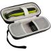 HUFFA Eva Protective Storage Case for Razors & Beard Trimmers - Portable Shaving Box - Durable Black Bag for Travel - Buy Online on GoSupps.com