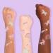Kids Temporary tattoos | Enchanting Unicorns Variety Set of 25 assorted kids Flash Tattoos | Metallic tattoo  Glitter tattoo  Unicorn party favor  Birthday party decor