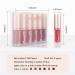 Evpct 6Pcs Silky Velvet Matte Liquid Lipstick Set for Women - Long Lasting 24 Hours Color Stay Lip Gloss in Brown, Nude, Pink, Mauve, Red & Maroon - Buy Online on GoSupps.com