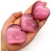 1-Pack of Beautiful Pink Opal Heart-Shaped Crystal Stones Suitable for Home Stone Mineral Specimen - Buy Online on GoSupps.com