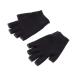 minkissy 1 Pair Black Fingerless Gloves Black Gel Spa Gloves Moisturizing Gloves Moisturizing Hand Gloves Whitening Glove Gel Gloves Mositurizing Fingerless Glove Apparel Simple