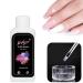 ENASUI 45ML Nail Extension Gel Kit - Quick Slip Solution with Nail Brush and Glass Cup - Buy Online on GoSupps.com