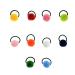 40 Pcs Pom Balls Elastic Hair Ties for Girls, Assorted Colors - Ponytail Holder Accessories - Buy Online on GoSupps.com