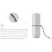 Maxmerry Portable Travel Toothbrush & Water Cup Set - Creative Toothbrush Holder for Travel Hiking & Business Trips (Gray) - Buy Online on GoSupps.com