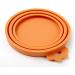 SLSON 2 Pack Pet Food Can Cover - Universal Silicone Cat Dog Can Lids (Orange+Blue) - Fits 3 Standard Size Cans - Buy Online on GoSupps.com