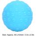 Buy Verdant Touch Silicon Massage Ball for Yoga - Blue Fascia Massage Ball for Body Shoulder & Hand Relief - Buy Online on GoSupps.com