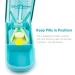 Pill Cutter with Blade Guard | BUG HULL Pill Splitter for Small Pills Vitamins & Tablets - Blue - Buy Online on GoSupps.com