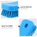 minkissy Nail Brush Nail Clean up Brush Nail Cleaner Brush Nail Cleaning Brush Fingernail Scrub Nail Scrubbing Brush Toe Brush Shoe Cleaning Ball Polyester 11.5x5cm Blue - Buy Online on GoSupps.com